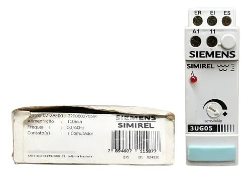 Relé 110vca 50/60hz 3ug0502-2af00 Siemens 110vca