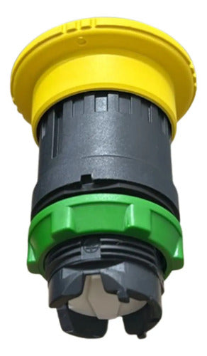 Cabeçote Para Botão 22mm Plástico Zb5as55 Am Schneider Amarelo Não Informado