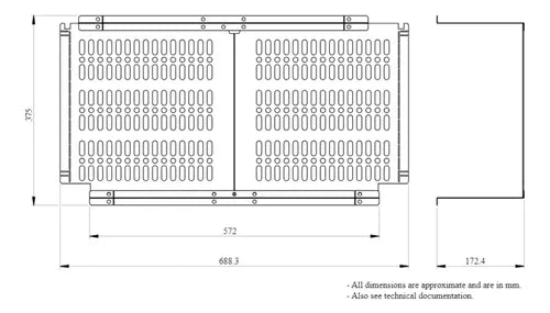 Painel De Isolamento Lvs04976 Schneider Prismaset