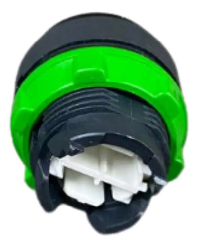 Kit Com 2: Cabecote Para Comutador 22mm Pt Zb5bh02 Schneider Preto