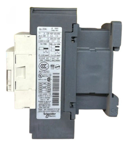 Contator Tripolar 12a 1na+1nf Lc1d123r7 Telemecanique 440vca