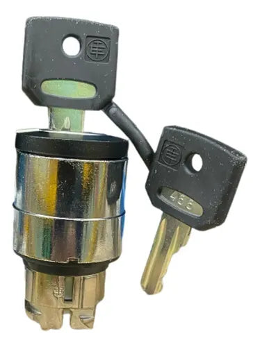 Cabecote Para Chave Seletora 22mm 3 Pos Zb4bg9 Schneider Metal Cromado