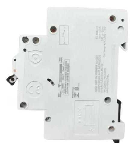 Kit Com 3: Disjuntor Unipolar Bfaz4-c6/1 6a 4,5ka Eaton