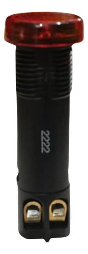 Led Protegido Sinalizador 12mm Vermelho Xvla324 Schneider