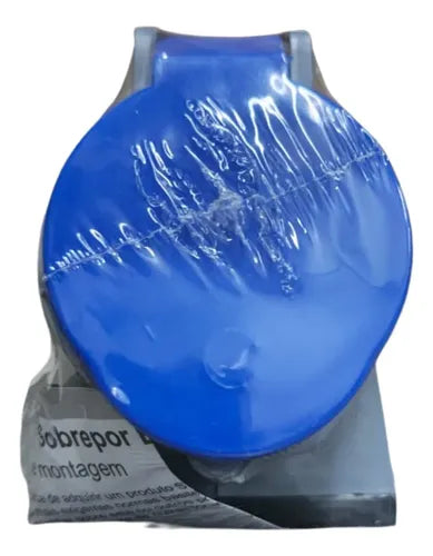 Tomada Sn3206 Sobrepor 2p+t 32a 200/250v 6h Az Ip44 Steck Azul