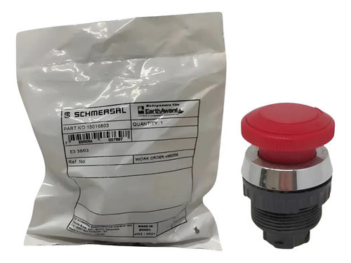 Botão E3.36/03 30mm Vermelho Ace Schmersal