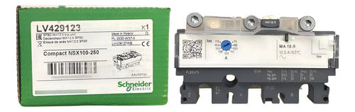 Disparador Nsx100 Ma12,5 Tripolar Lv429123 Schneider - 50-60hz