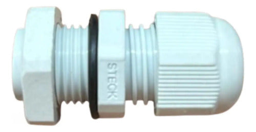 Kit Com 25 Peças: Prensa Cabo Pg9 S800li Cinza Steck