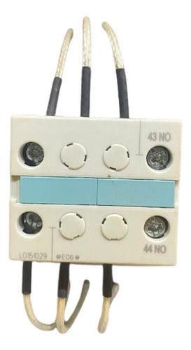 Contator Tripolar 3rt1627-1an21 220v Ac-6 1na Siemens 220v