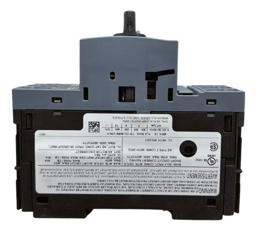 Disjuntor Motor 3rv2011-4aa20 10-16a Siemens - 50/60hz