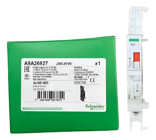 Contato Sinalização De Defeito 1na/nf A9a26927 Schneider 500v