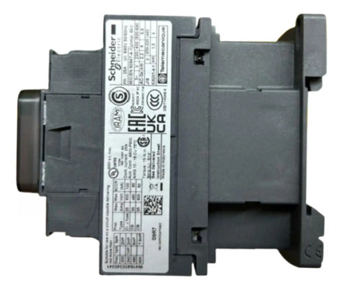 Contator Tripolar 9a 1na+1nf 440vca Lc1d09r7 Schneider 440vca
