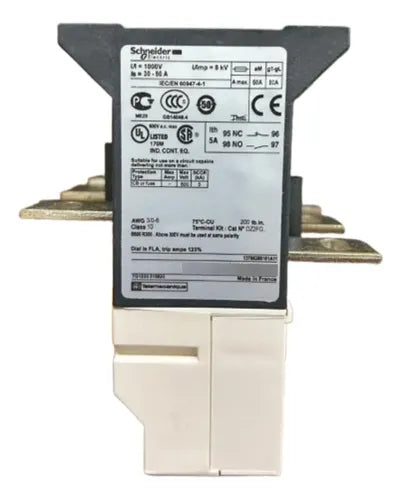 Rele Termico Tesys F Classe 10 30-50a 1n Lr9f5357 Schneider 50a