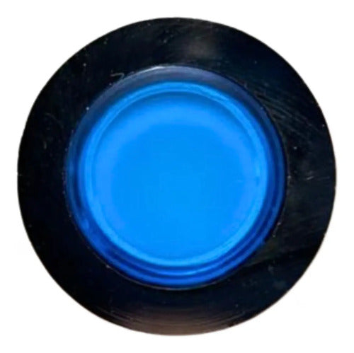 Cabeçote Para Botão Luminoso Faceado Azul Zb4fw363 Schneider Azul 0