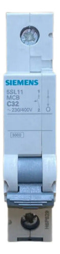 Kit Com 6: Disjuntor 1p 32a Curva C 5sl1132-7mb Siemens