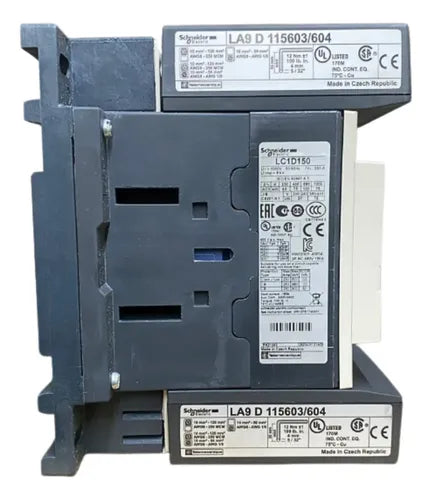 Contator 3p 150a 380vca 50/60hz 1na+1nf Lc1d150q7 Schneider 380vca