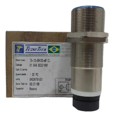 Sensor Is-12-36k30-wf/zl Tecnotron 01.643.8222000 Novo!