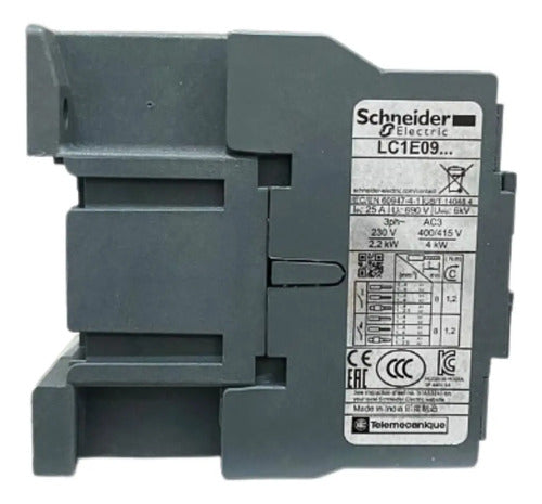 Contator 3p Easypact Tvs 9a 1na 380vca Lc1e0910q7 Schneider 380v