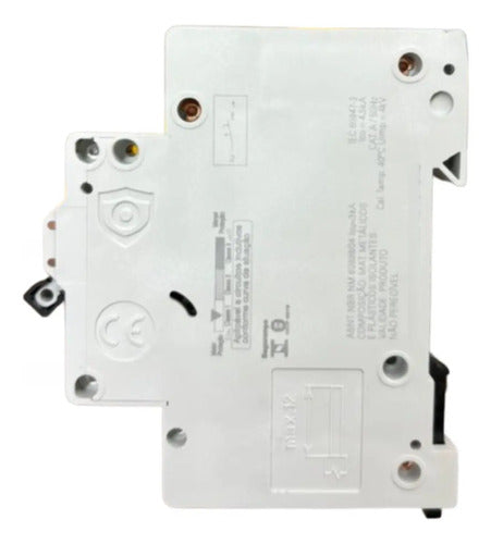 Kit Com 6 Peças: Disjuntor Unipolar Bfaz4-c40/1 40a Eaton