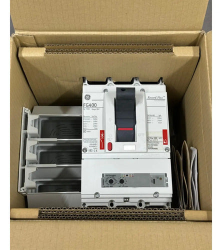 Disjuntor Tripolar 400a 150ka Fgl37da400lf Lf GE