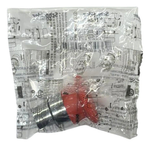 Kit Com 3: Cabeçote Para Botão De Deslig. Zb2bs54c Schneider Vermelho -