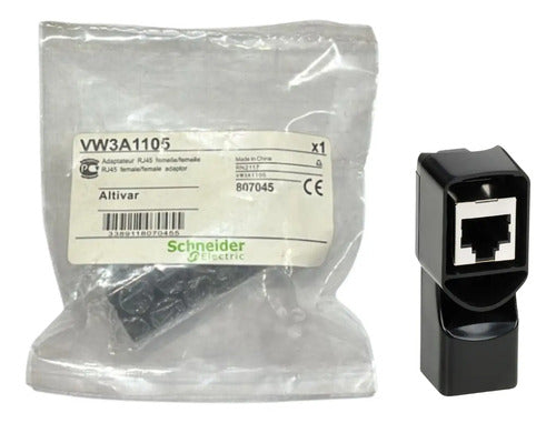 Adaptador Rj45 Femea/femea Vw3a1105 Schneider