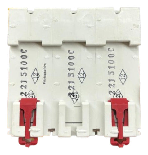 Disjuntor Tripolar Sdd3c100 100a Curva C Steck