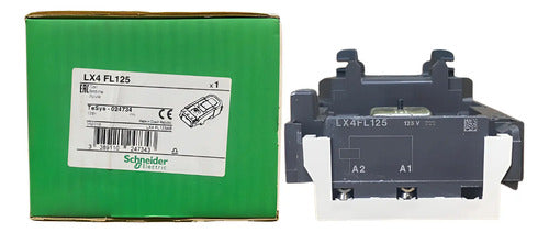Bobina Para Lc1fl4 125vcc Lx4fl125 Schneider 125v