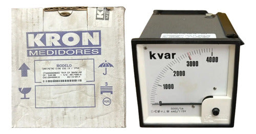 Varimetro Ev96 Esq. 19 5000/5a 440/115v Trmv 3045kvar Kron