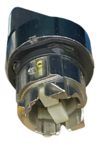 Frontal Comutador 22mm 2 Pos Fixa Zb4bd2 Schneider Preto