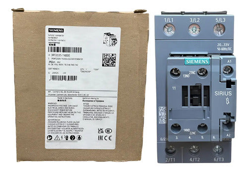 Contator Tripolar 3rt2035-1nb30 41a 24vcc Siemens 24vcc