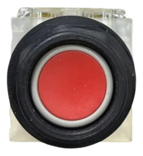 Botão 30mm 1na+1nf Vermelho 9001skr2rh13 Schneider Vermelho 1naf