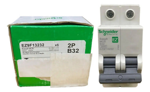Kit Com 2: Disjuntor 2p 32a Curva B Ez9f13232 Schneider