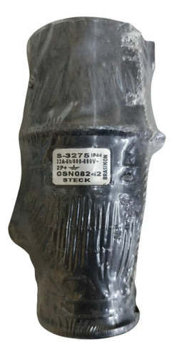 Plug S3275 Brasikon 2p+t 32a 600/690v 5h Preto Ip44 Steck 600/690v