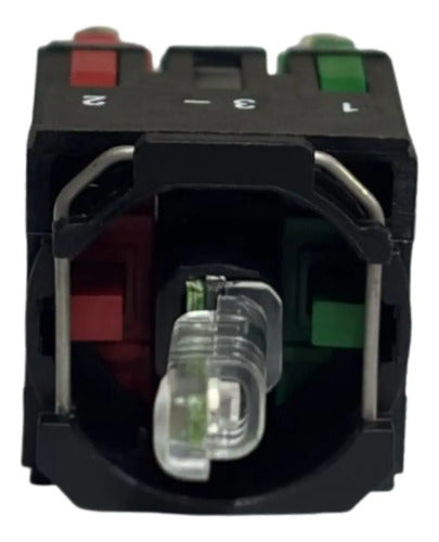 Corpo Para Botão 16mm Plástico Luminoso Zb6zb45b Schneider