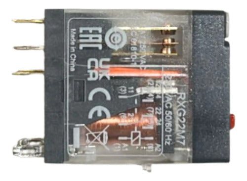 Kit 3 Relés De Interface Led 5a 2naf 220v Rxg22m7 Schneider