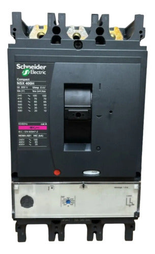 Disjuntor Compact 3p Nsx400h-ma320 320a Lv432750 Schneider