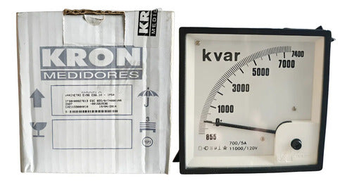 Varímetro Ev96 -855 A 7400 Kvar 700/5a 11000/120v Ip54 Kron