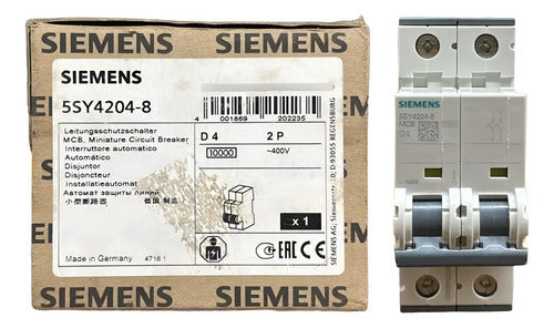 Disjuntor 2p 5sy4204-8 Siemens