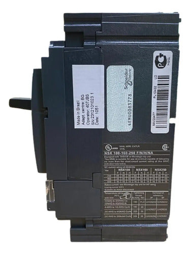Disjuntor Tetrapolar 32a Nsx100n-tm32 Lv429855 Schneider