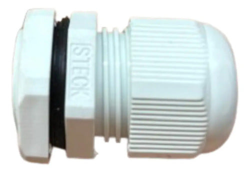 Kit Com 30 Peças: Prensa Cabo S802ci Cinza Pg13,5 Steck