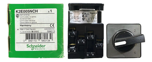 Comutador Rotativo Completo K2e005nch Schneider Preto 690v