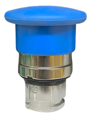 Cabeçote Para Botão Ø22mm Metálico Azul Zb4bc6 Schneider Azul 0