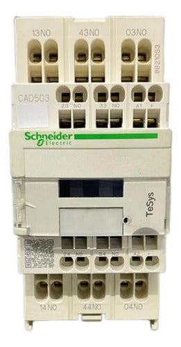Contator Auxiliar Tesys D 5na 220v Cad503md Schneider 220v