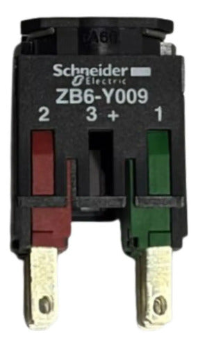 Comutador 16mm Com Chave Retangular Xb6dgc5b Schneider