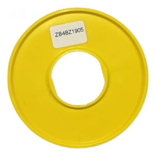 Proteção Metálica P/ Botao De Emergência Zb4bz1905 Schneider Amarelo 0