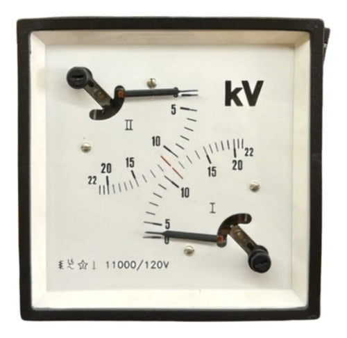 Voltimetro Vd96 96x96mm 11kv/120v 0-22kv Kron