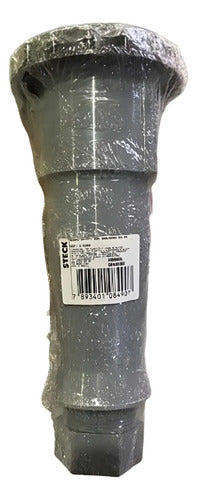 Acoplamento 3p+n+t 63a 600/690v Preto 5h S5555 Steck Preto