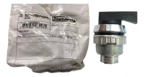 Comutador Longo 30 Mm 3 Posições Kkz3 90/01 Ace Schmersal