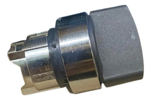 Frontal Comutador 22mm 2 Pos Fixa Zb4bd2 Schneider Preto